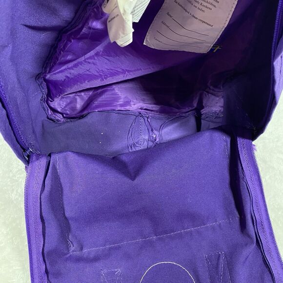 FJALLRAVEN Kanken Backpack Purple Bag 15" 23510 Hiking Outdoors GorpCore Logo - Picture 8 of 12